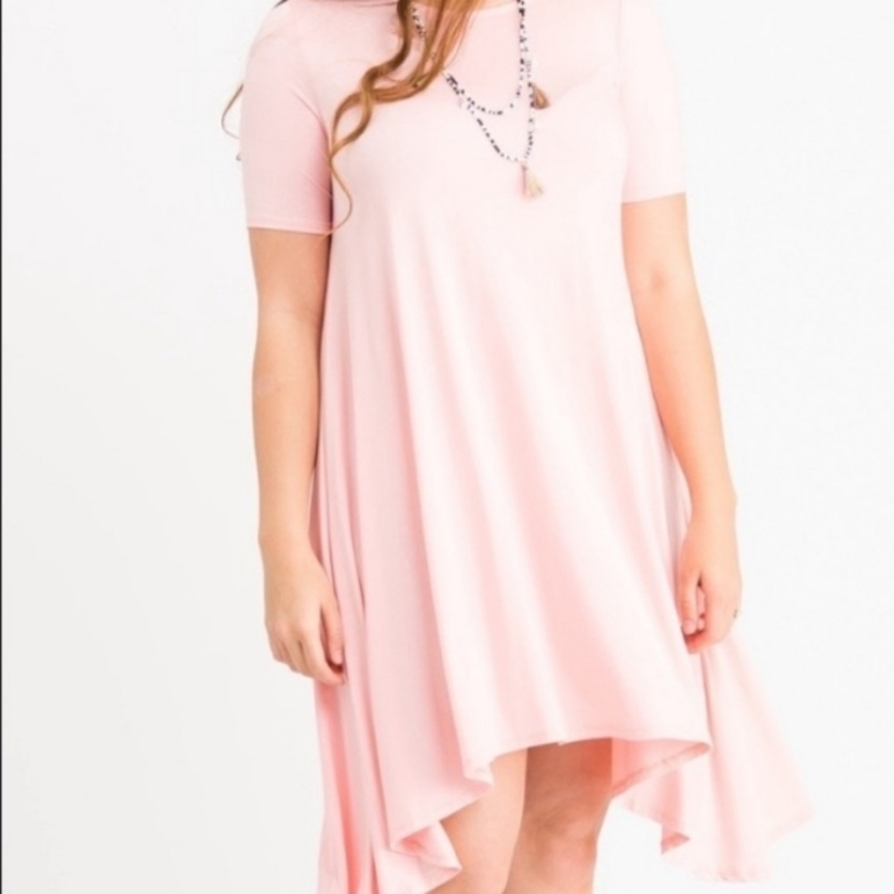 Pink joplin dress